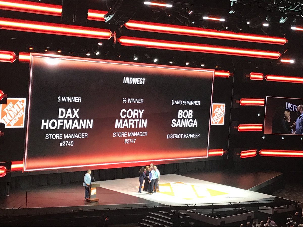 Congrats Bob!  Well deserved recognition for an incredible and inspirational leader!  #ServantLeadershipinAction <a href="/bobsaniga/">Bob Saniga</a> <a href="/troyer_paige/">Paige Troyer</a> <a href="/HomeDepotKzoo/">Home Depot Portage</a>