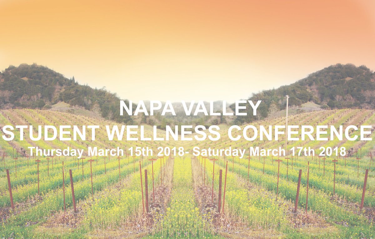 lostrepreneur's tweet photo. Inaugural 2018 NV Student Wellness Conference kicks off TOMORROW!! #NapaWellness https://t.co/DOxWVxOrWj https://t.co/gGGJVZViHX