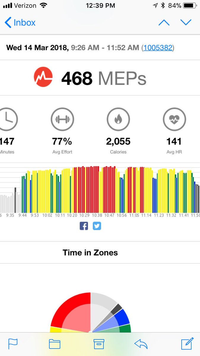 TownsendFitness's tweet photo. Pretty damn long 10-mile grind on the @TrueFormRunning runner treadmill today for this cardio session!

Shout out to @MYZONEmoves for keeping me on point with my heart rate the whole time 💪
_
#TFSTribe #Cardio #FitDad #Fitness #FitFam #Lean #HardWork #Exercise #TrueFormRunner https://t.co/YTsjGb4Wzs