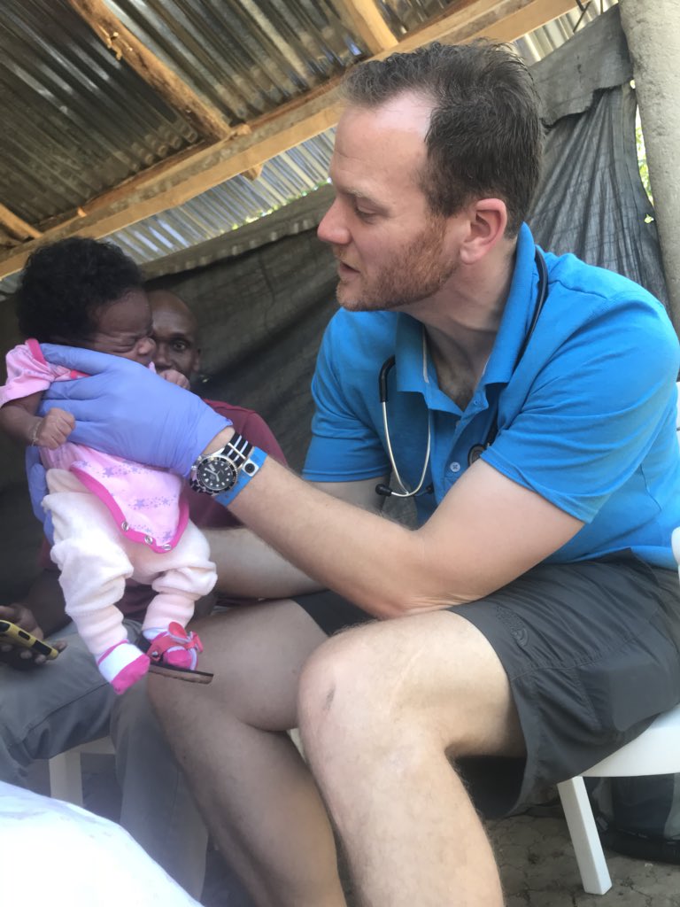 AaronTraegerMD's tweet photo. Over 200 seen in Fev and over 100 in Difu. We ran out of the tracking sheets. The walk to Difu took about 20 min from the Tap Tap. Amazing communities. #CowInWaitingRoom # https://t.co/tByMWngZeh