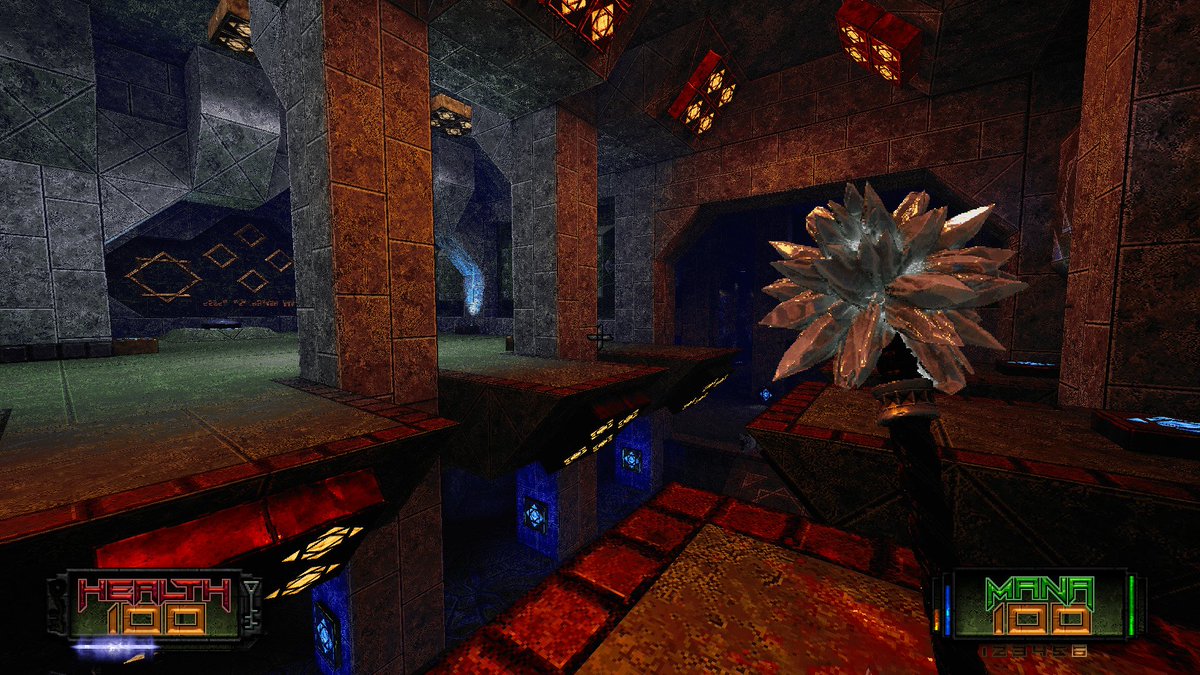 scwiba's tweet image. What idiot called it #AmidEvil and not The Amazing Technicolor DreamQuake?

Seriously, @IndefatigableNZ, this might be my favorite game so far in 2018.