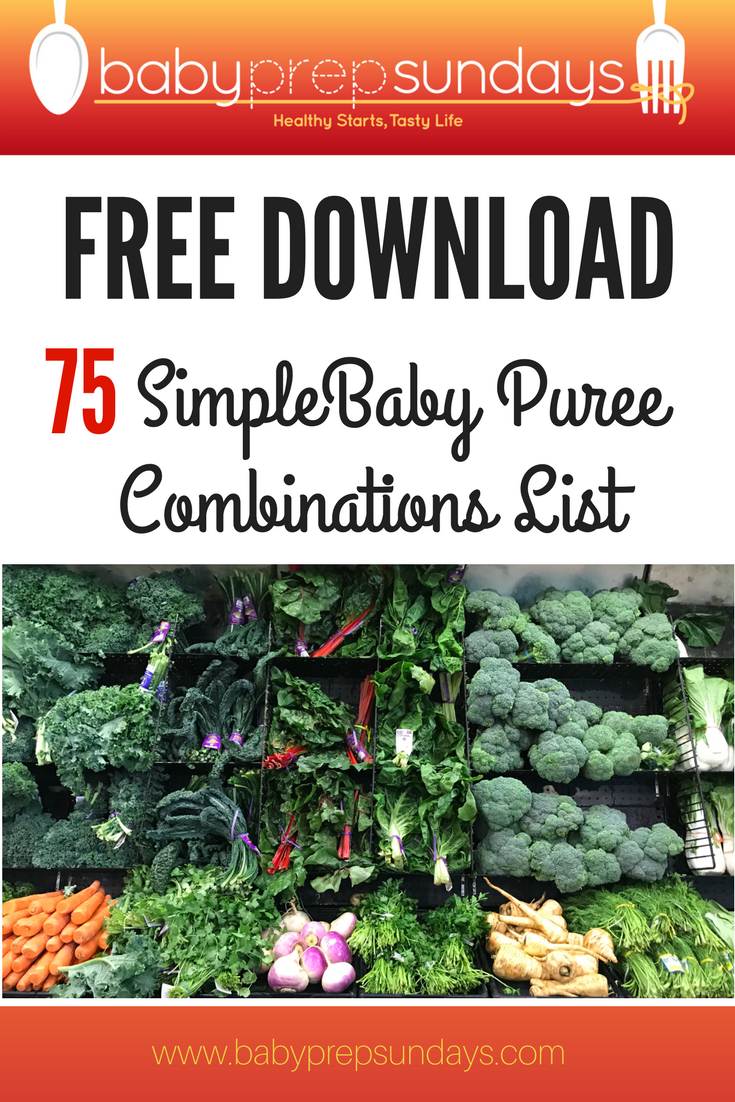 prepandshine's tweet photo. Do you need some ideas for your baby's next meal?  Download a free list of 75 Baby Puree combinations!  https://t.co/bX5NBPo56h https://t.co/fcv7u3TIwC