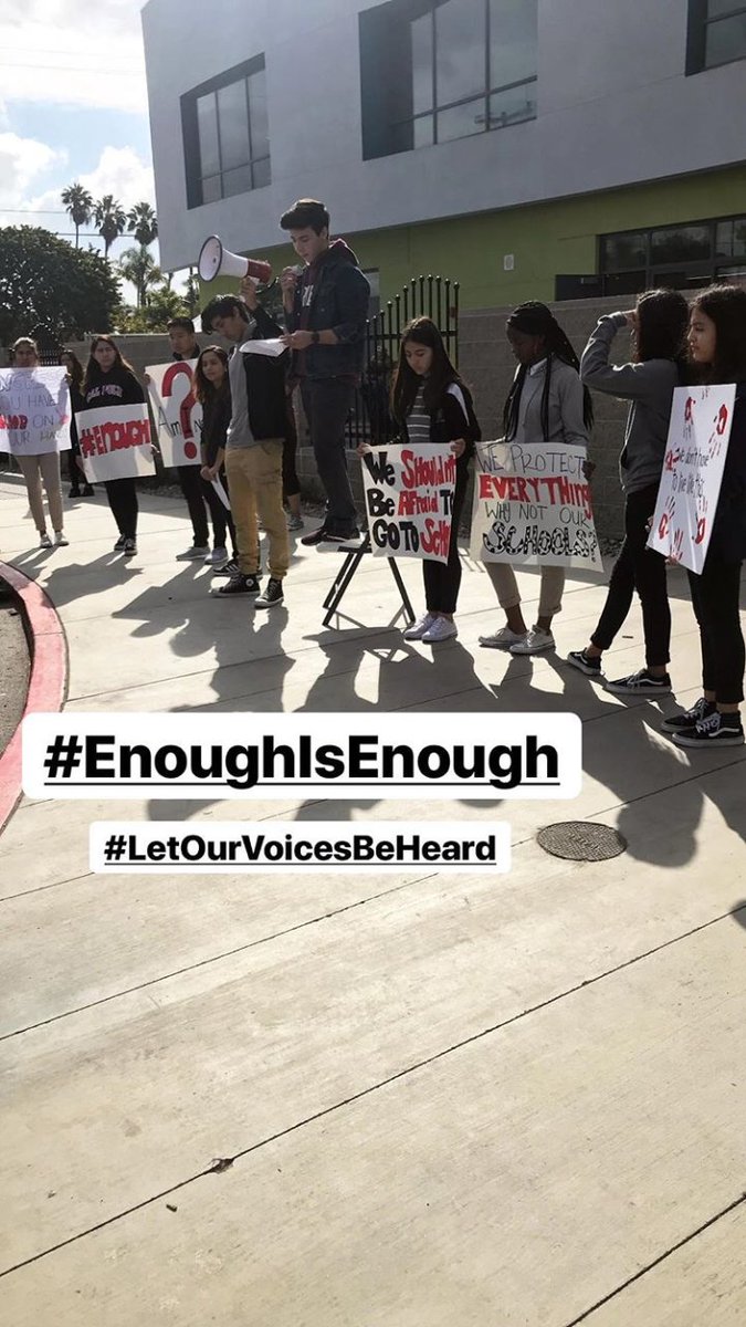 ASB_MSASA's tweet image. We Thank Everyone Who Joined Us Today To Stand Up For Our Rights. #enoughisenough #NationalSchoolWalkout #NeverAgain