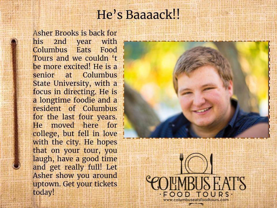 columbusgaeats's tweet photo. Welcome back, Asher! https://t.co/ulpciT7CYf