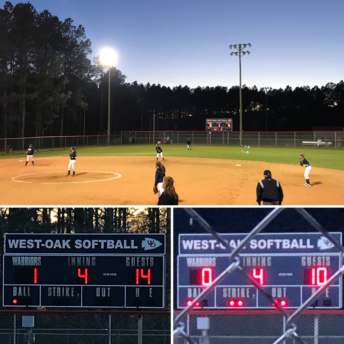 SenecaMiddle's tweet photo. Our Softball C-Team started their season with a bang tonight beating West-Oak in a double header, 14-1 and 10-0! Way to go Lady Cats! #gocats #senecamiddle #ladycats https://t.co/0AyPwSiU1P