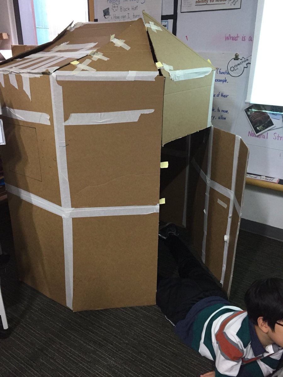 Integrating Math concepts within UOI: Students applying understandings on measurement (area, length, perimeter), shape and space (polygons), and numbers as they created structures of interest — foldable boardgames, yurts, doll houses and stuffed toys to name a few!