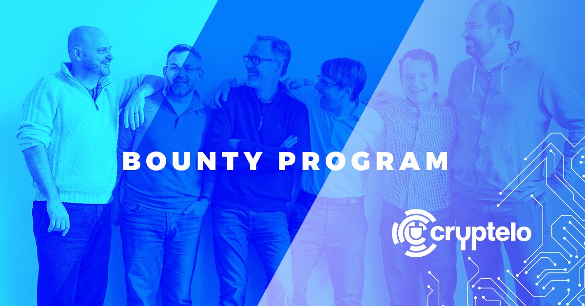 CrypteloDrive's tweet image. #BountyProgram is live 💰
Register here cryptelo.com/bounty and play for $1MM in CRL.

🔥 Top 20% bounty hunters will qualify to $100 000 airdrop! 🔥
(100x $1000 value in CRL).

#ICO #bounty #airdrop  #referral