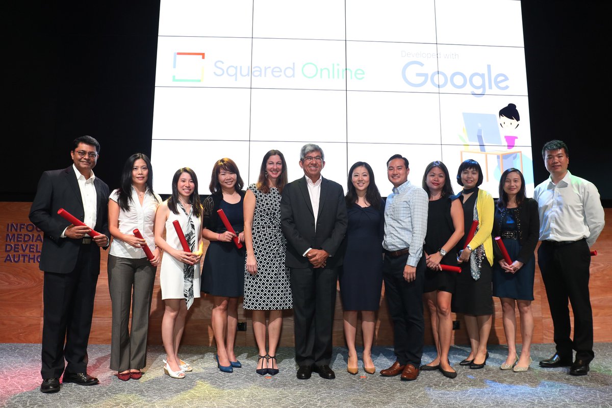 Close to 100 business leaders graduated from the <a href="/Google/">Google</a> Squared Online for SMEs programme graduation ceremony. It is important for companies to know how to market themselves in this #digitaleconomy. #SMEsGoDigital #Digitalmarketing <a href="/we_are_squared/">Squared</a>