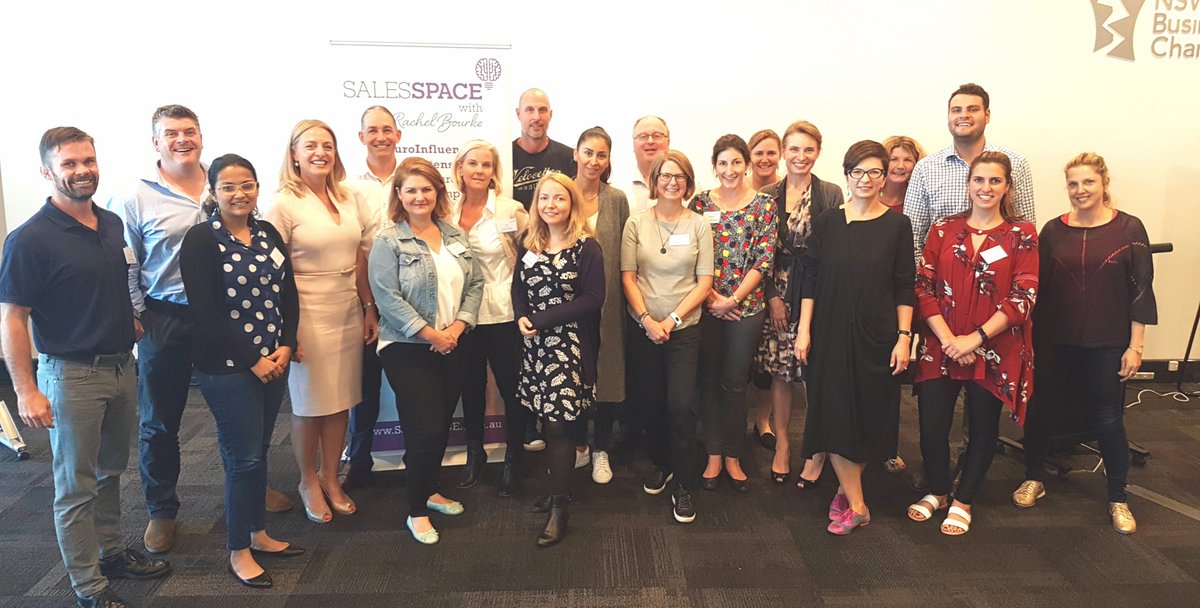 SalesSpace's tweet photo. An that's a wrap! What a fantastic 3 days we have just had with a wonderful group of people for our first Sales Intensive of the year! 
Our next NeuroInfluence Sales Intensive is 30th May - 1st June in North Sydney. Contact us for more information.
https://t.co/ZsXDrN5nW7 https://t.co/Qe4Ftmhsay