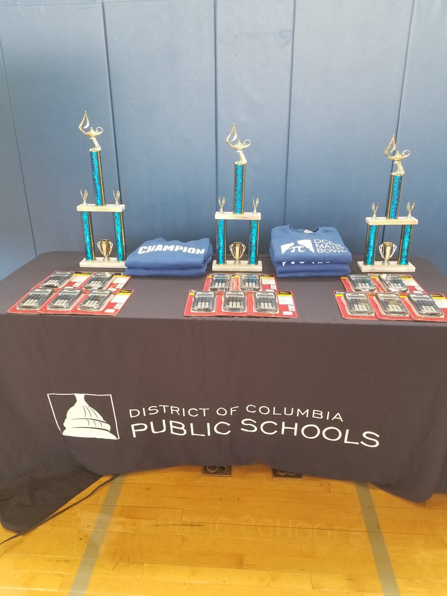 SEMinDCPS's tweet image. Great turnout at the DCPS 3rd Annual Math Bowl!