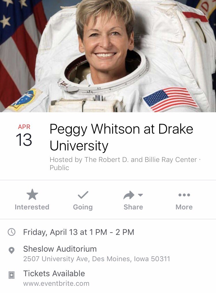 JCSD_STEMed's tweet image. Biochemistry researcher, NASA astronaut &amp;amp; former NASA Chief Astronaut. First space mission 2002. Great opportunity here in DSM!