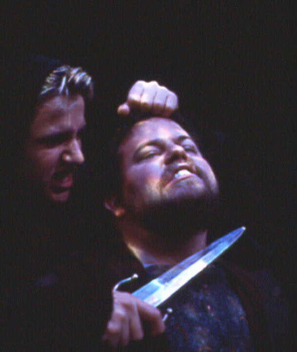Macbeth_Kings's tweet photo. Well Banquo—sorry man but you gots to go. Don’t worry you’ll see the light! #BestFriend #Sike #youThought https://t.co/gaFCkbvghd