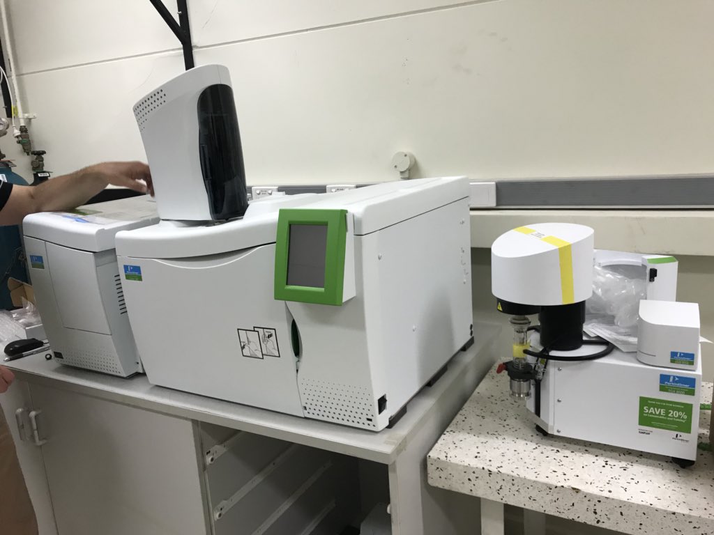 new hyphenation TGA-GCMS in installation