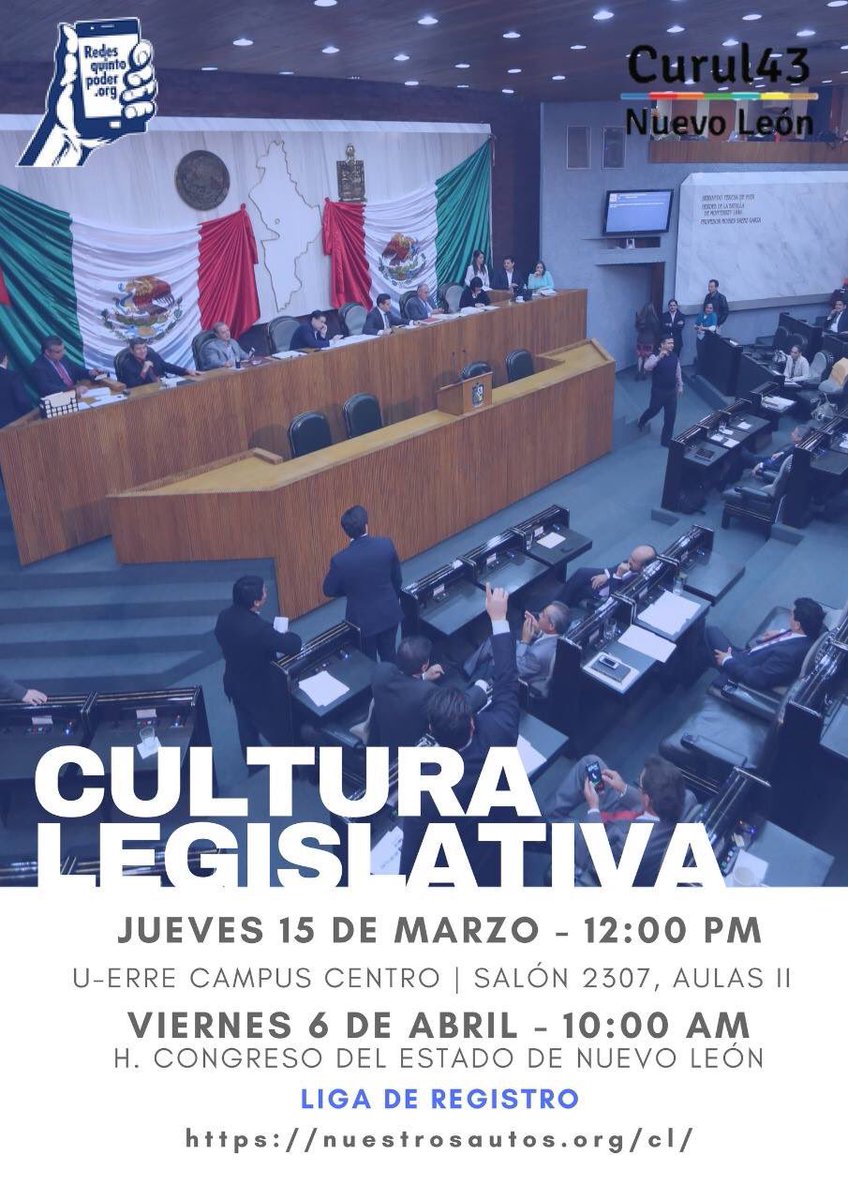 todayisforfree's tweet photo. A todo el alumnado de la Facultad de Derecho y Criminología UANL nos complace en extenderles la invitación por parte de nuestros amigos de la Sociedad de Alumnos de la Facultad de Derecho de la Universidad Regiomontana al evento "Cultura Legislativa" https://t.co/Xrq0W7VYQR