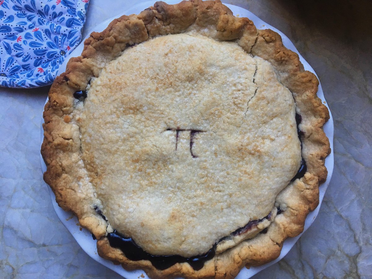 Vegan blueberry pie for Pi Day! i.redd.it/dfe9n1ix2vl01.… #vegan