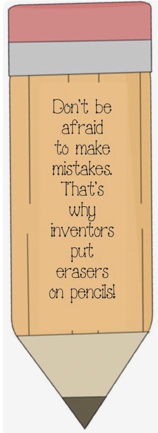 HT_Helen_Nelson's tweet image. #growthmindset #makemistakes #learnfromthem #grow