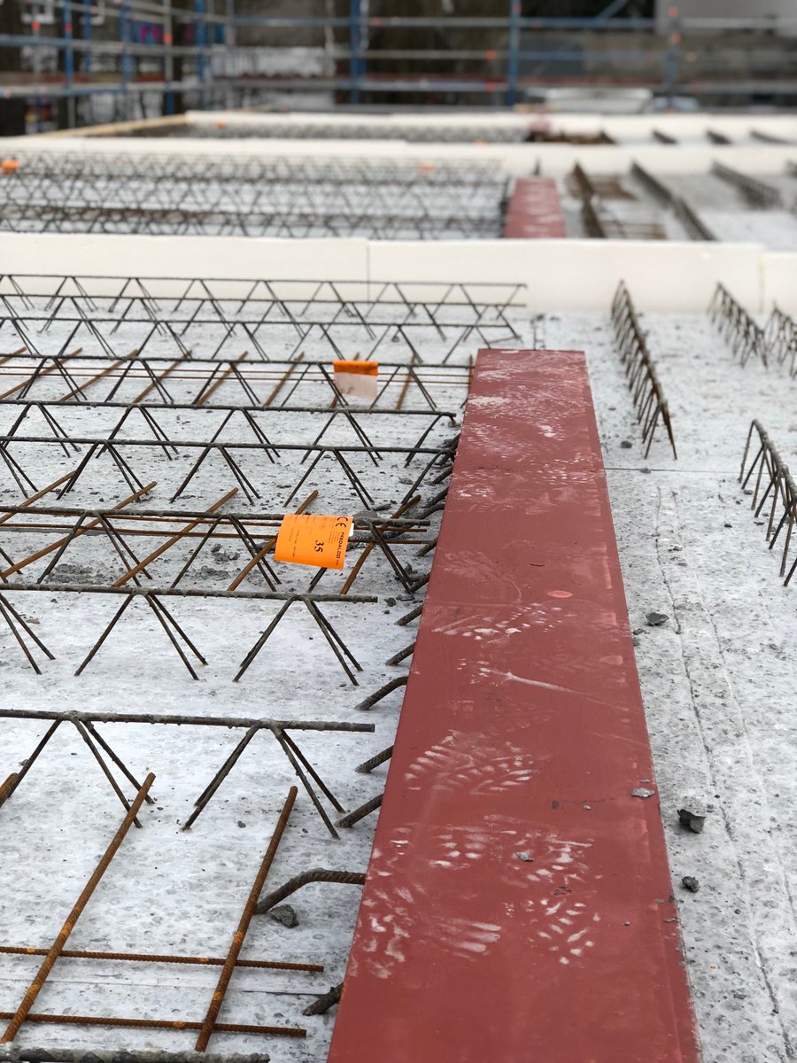 CBO De Klinge in opbouw. Wachten op storten beton <a href="/Durabrik/">Durabrik</a>