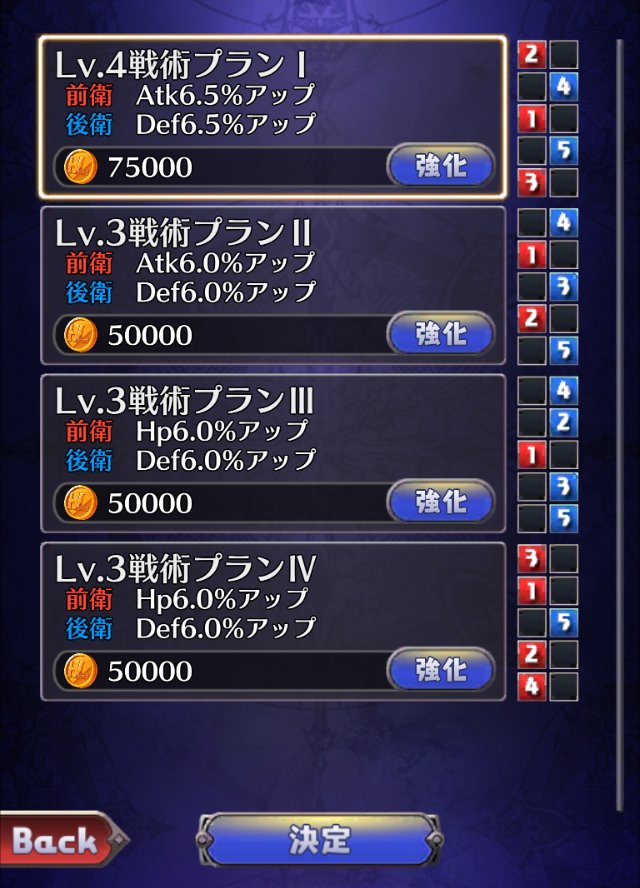 3周年 魔界ウォーズ公式 A Twitter 今日のフォーメーションはどうしようかな 陣形を変えると最初の位置や受けられる効果が変わるのよ パッシブスキルとかも考えて パーティにあった陣形を使わないとね あ 前も言ったけど陣形は外伝をクリアすると手に入るわ