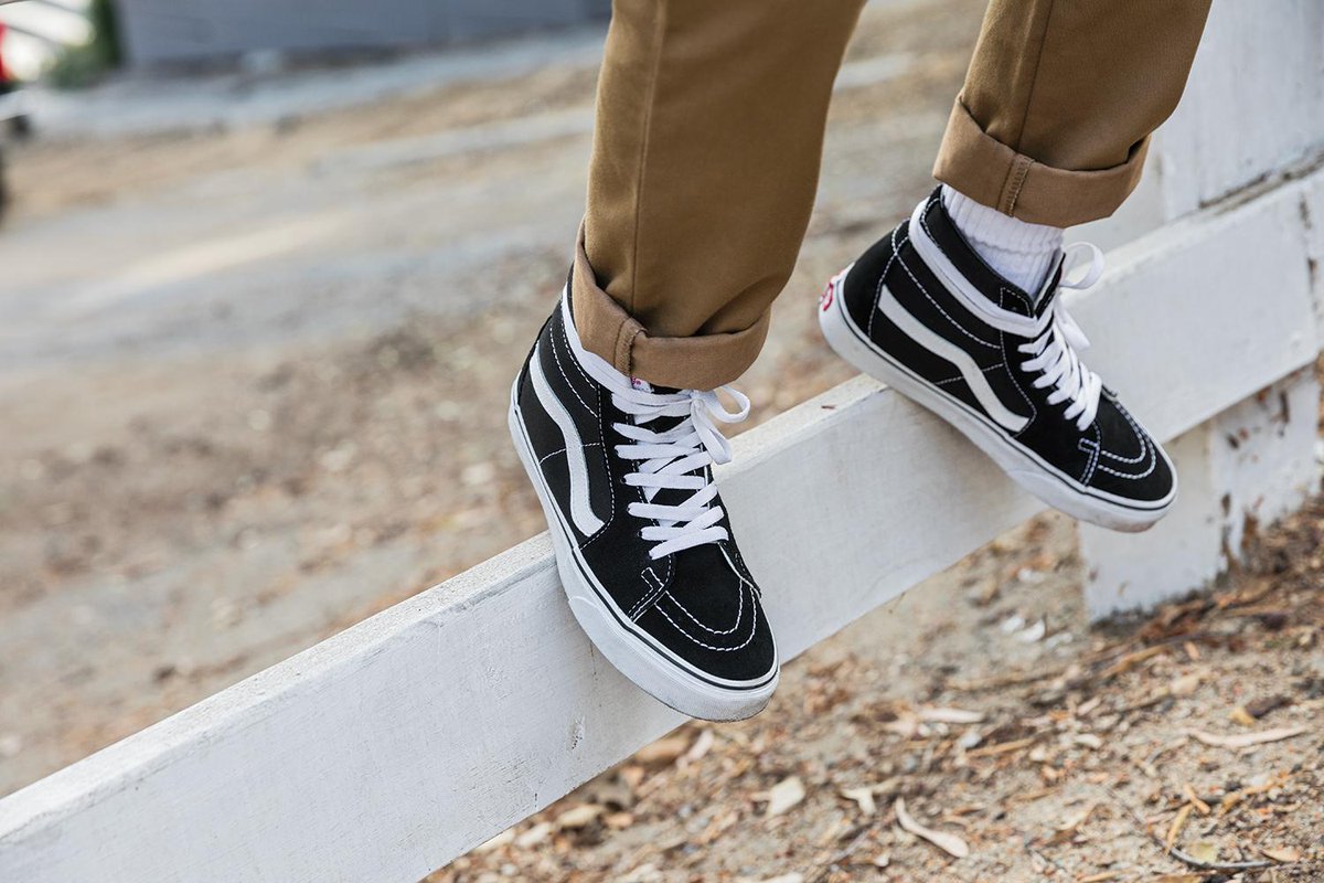 vans sk8 hi office shoes