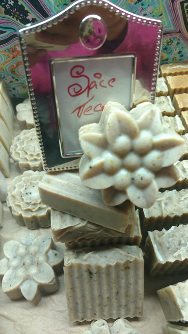 Soap, soap, soap, tea, tea, tea! Lots of flavors and scents all handmade❄️✌️ inquires email lylastormxxx@gmail