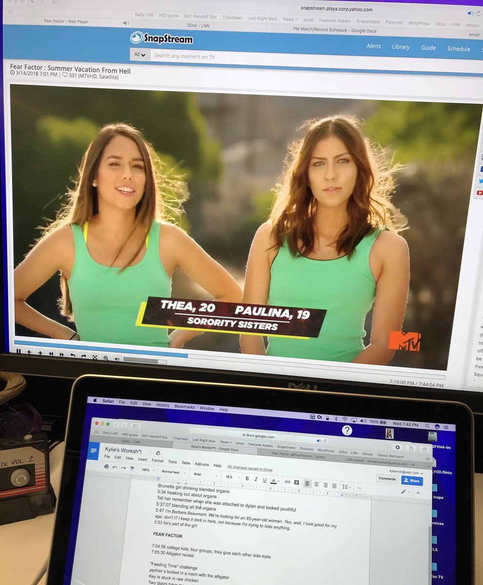 kylie erica mar on twitter watching fearfactor right now for