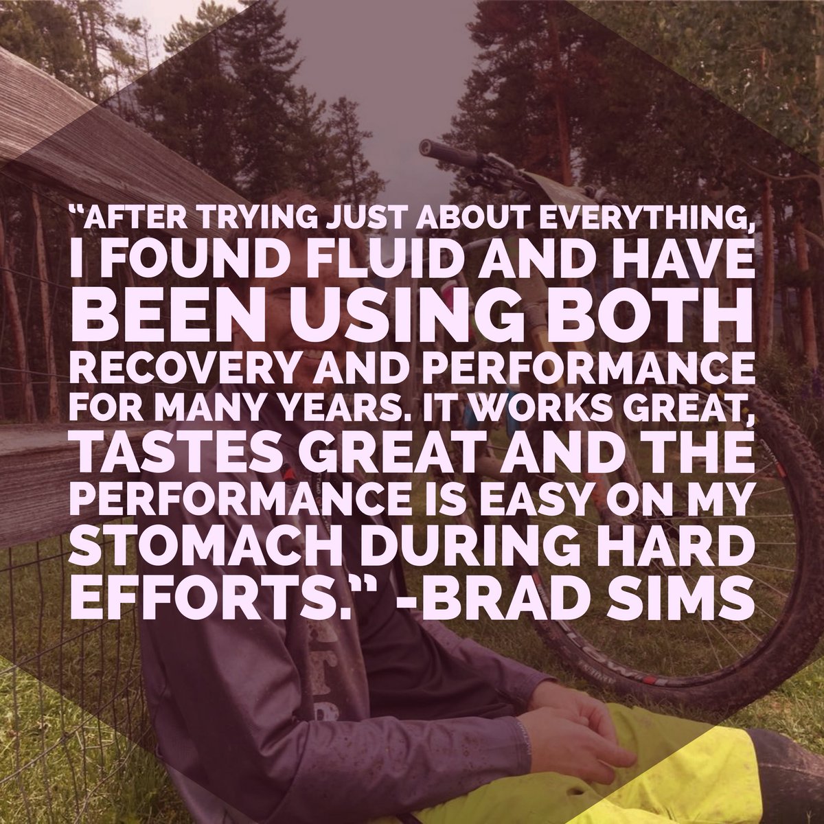 Thanks for the support Brad! #LiveFluid
