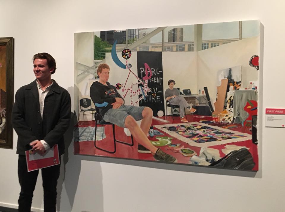 ACGStrathallan's tweet photo. Meet Logan Moffat. Logan graduated from ACG Strathallan in 2014. This year, at age 20, he became the youngest-ever winner of the Adam Portrait Award.

https://t.co/J8wG0lof1R https://t.co/bRul9IRODI