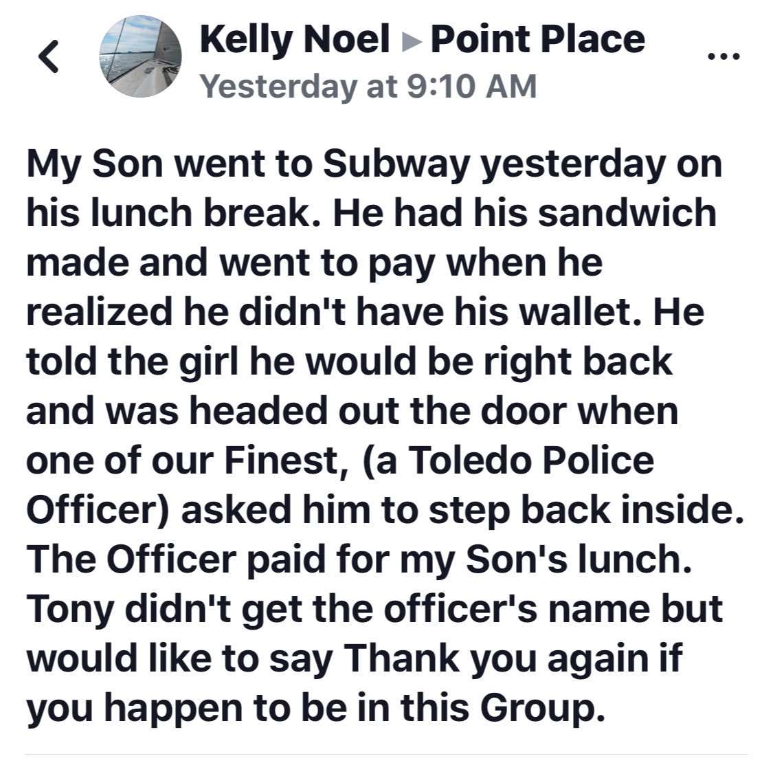 Alertizen's tweet image. Great story... Way to go Officer!