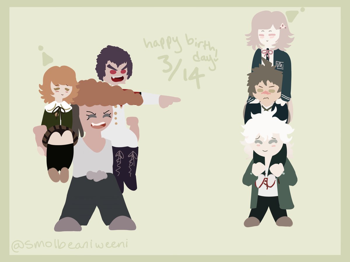 Clover Bim On Twitter Happy Birthday Chiaki Chihiro Spending The Day With Their Trios Of Friends Seems Like A Pretty Good Celebration To Me 不二咲千尋生誕祭2018 七海千秋生誕祭2018 Https T Co Hghmqslyaf