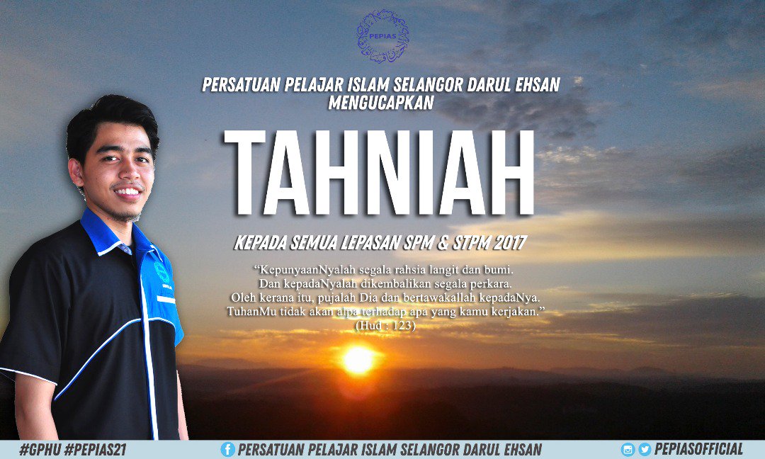 pmgselangor's tweet photo. "However difficult life may seem, there is always something you can do and succeed at."
Stephen Hawking.
#SPM17
#STPM17
#STAM17
#PMGS18
#GPHU
#PEPIAS https://t.co/fi6Ftv8T79
