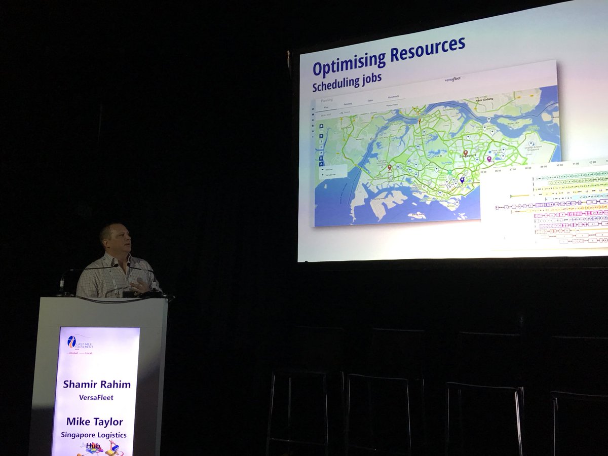 LMFAsia's tweet photo. “The use of technology has help increase our efficiencies by fulfilling our customer requests more readily. We can reschedule our planning real quick in the event of sudden changes made by our customers.” said Mike Taylor, CEO, @SGLogisticsHub, shared #LMFAsia #LMFConnect https://t.co/OflVFv2cEh