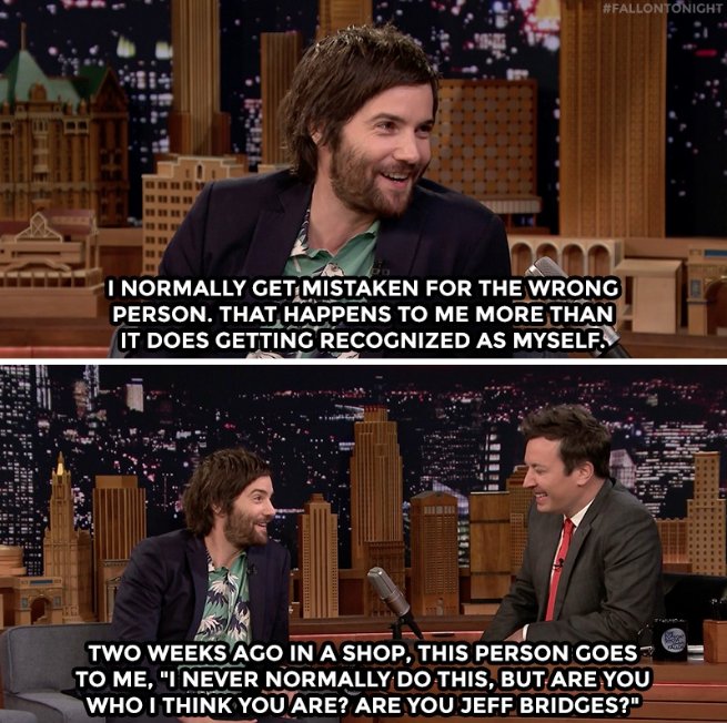 .<a href="/mrjimsturgess/">Jim Sturgess</a> disagrees with one fan on his doppelgänger #FallonTonight