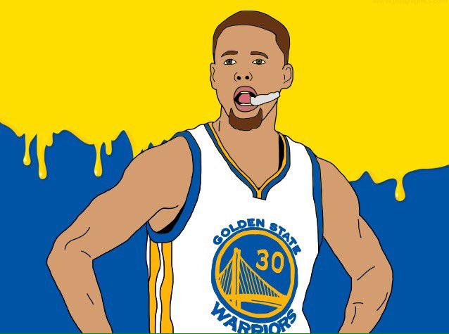 Happy birthday Stephen Curry! Super old throwback drawing but it came out good! 