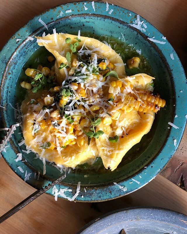 This dish is magical - highly recommend eating it while you can. Cappelletti, @cotto_krd 😍😍😍