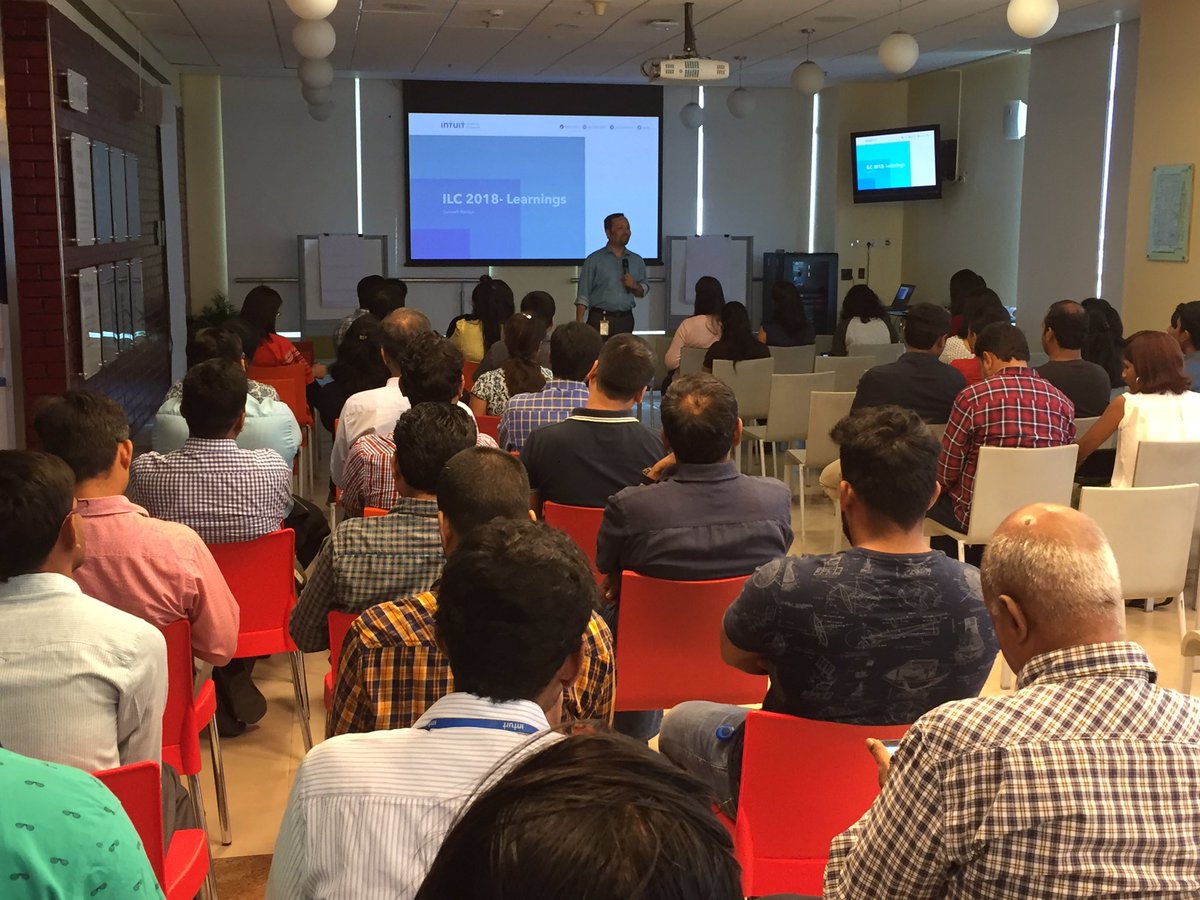 IntuitIN's tweet photo. "As per the survey from hundreds of organisations, coaching creates maximum impact and is critical in the success of an organisation. Great coaching can be done in 10min time" - @som2u at the #FGAllHands https://t.co/XHztD6ZyAh