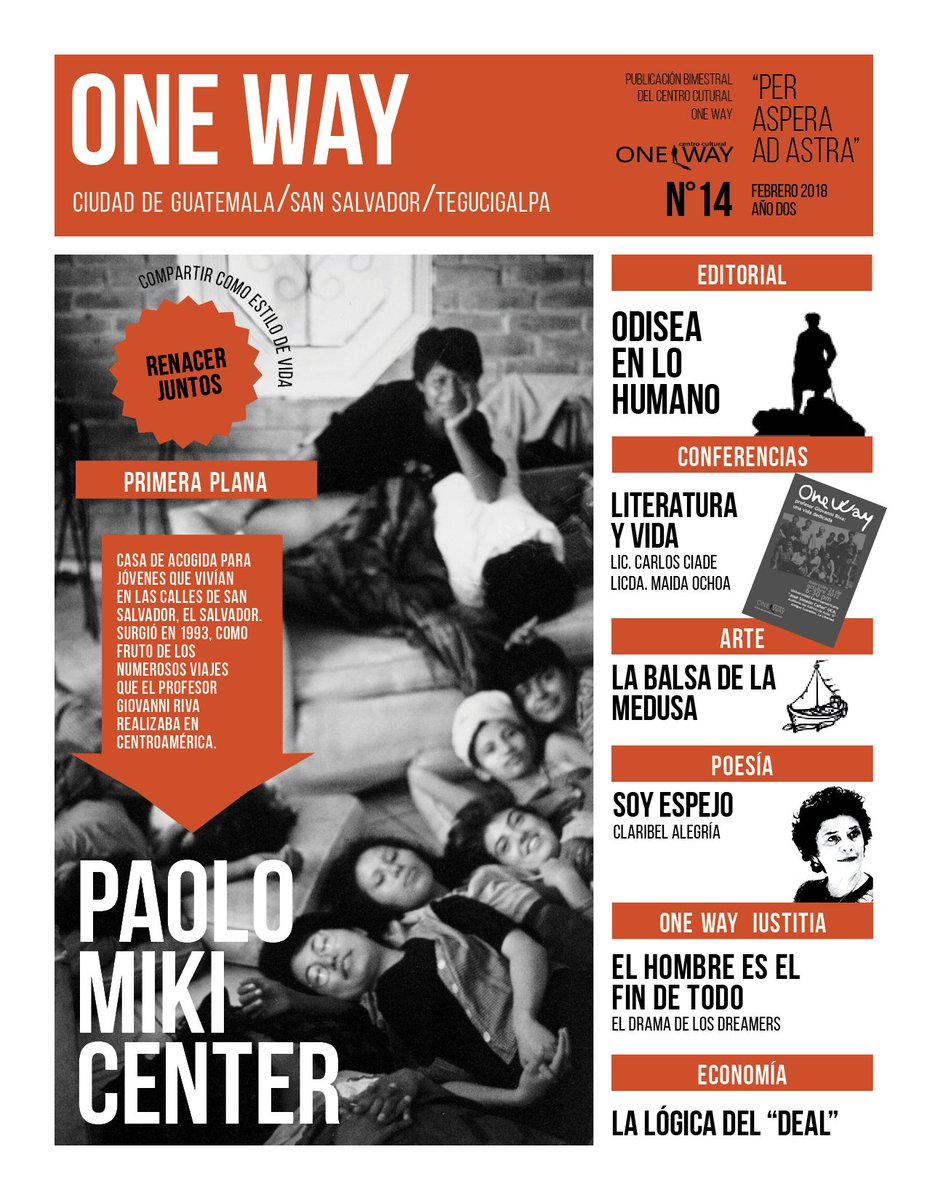 OneWayhnes's tweet photo. Publicación #14 1ra.plana: PAOLO MIKI CENTER. También Artículos sobre arte, cine y literatura. 
https://t.co/fQyQhQhTHq https://t.co/XvH6dqbLF9