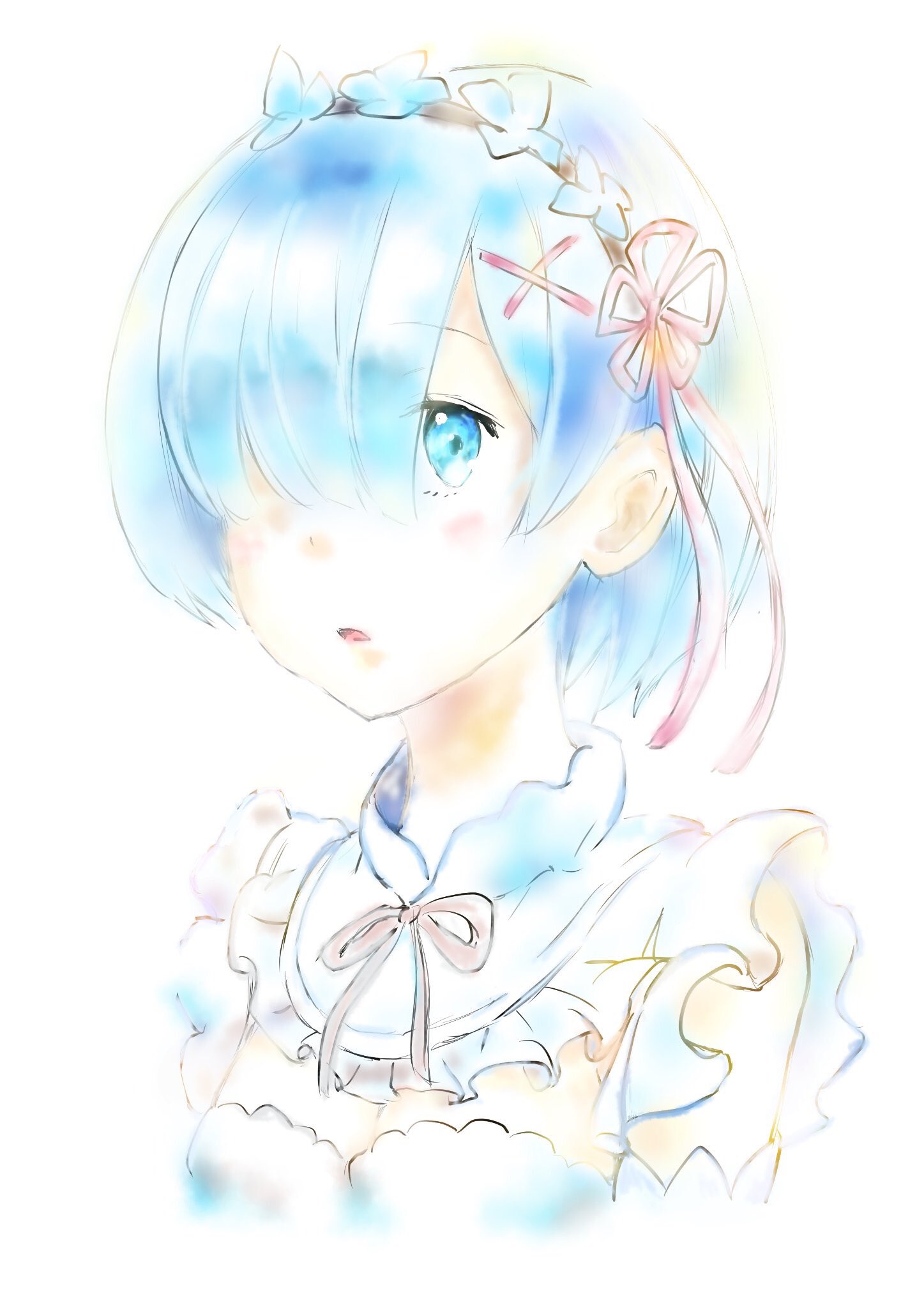تويتر はる على تويتر レム 初めて水彩画風で描いた ๑ W ๑ もしよかったらリツイートかいいね押して貰えると嬉しいです リゼロ リゼロ好きと繋がりたい リゼロ好きな人rt イラスト王国 イラスト通り イラスト好きさんと繋がりたい イラスト