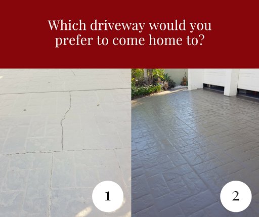 CookPainters's tweet photo. Which Driveway Would You Prefer to Come Home To? | Cook Painters &amp; Restorators #epoxyflooringbrisbane https://t.co/SGt7DbimTD https://t.co/xDyI4y7Knw