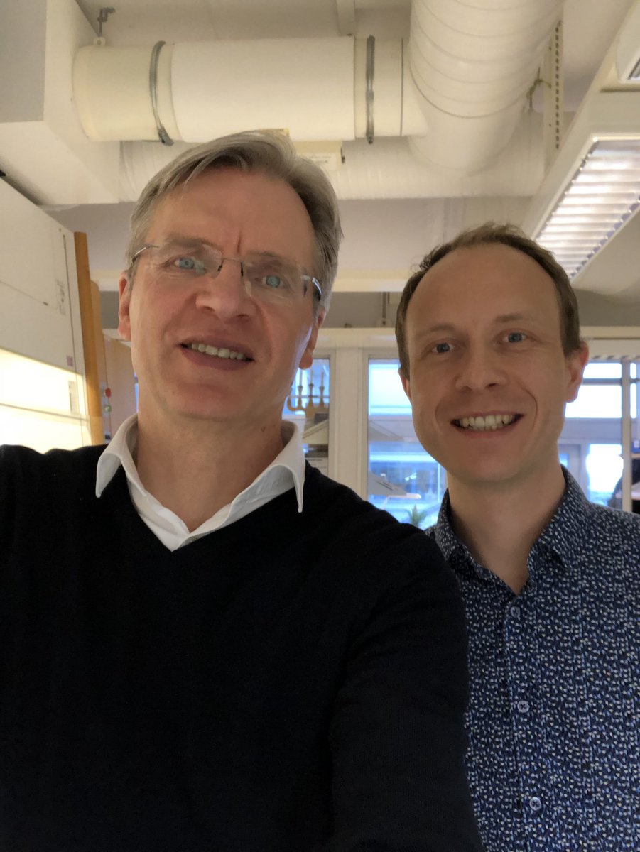 A great time at the <a href="/AstraZeneca/">AstraZeneca</a> Gothenburg yesterday, and to visit there wonderful site. Thanks Chad, Magnus and Subhash for the opportunity! Also great to see <a href="/PeONor/">Peono Reeves</a> and Stig, a former PhD student in my Group!
