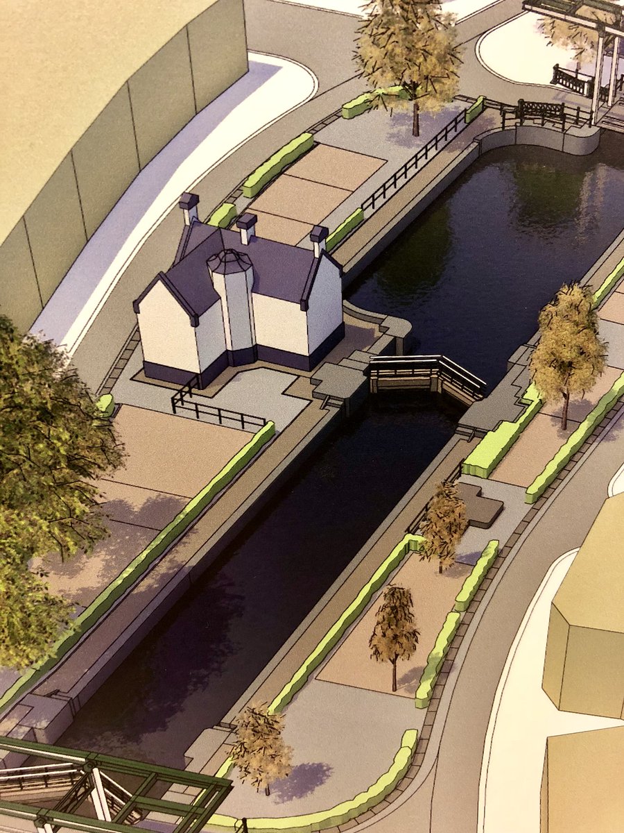 BartEel's tweet photo. De provincie/gemeente zijn van plan hagen en hekken te plaatsen rond de sluiskom. Hierdoor wordt het onmogelijk langs de kade te lopen. Dit doet groot geweld aan de beleving van de sluis en doet pijn in het hart van elke Leidschendammer. Dit moeten we niet op deze manier willen. https://t.co/8mE8AgFcYx