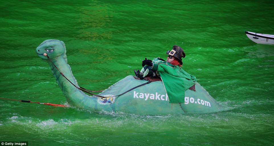 Looking for a good getaway for St. Patricks day? Head to Chicago! They have an amazing parade and even dye their river green! Don't worry about your boat McDowells can detail it once you get back! 

 Who is ready to go!