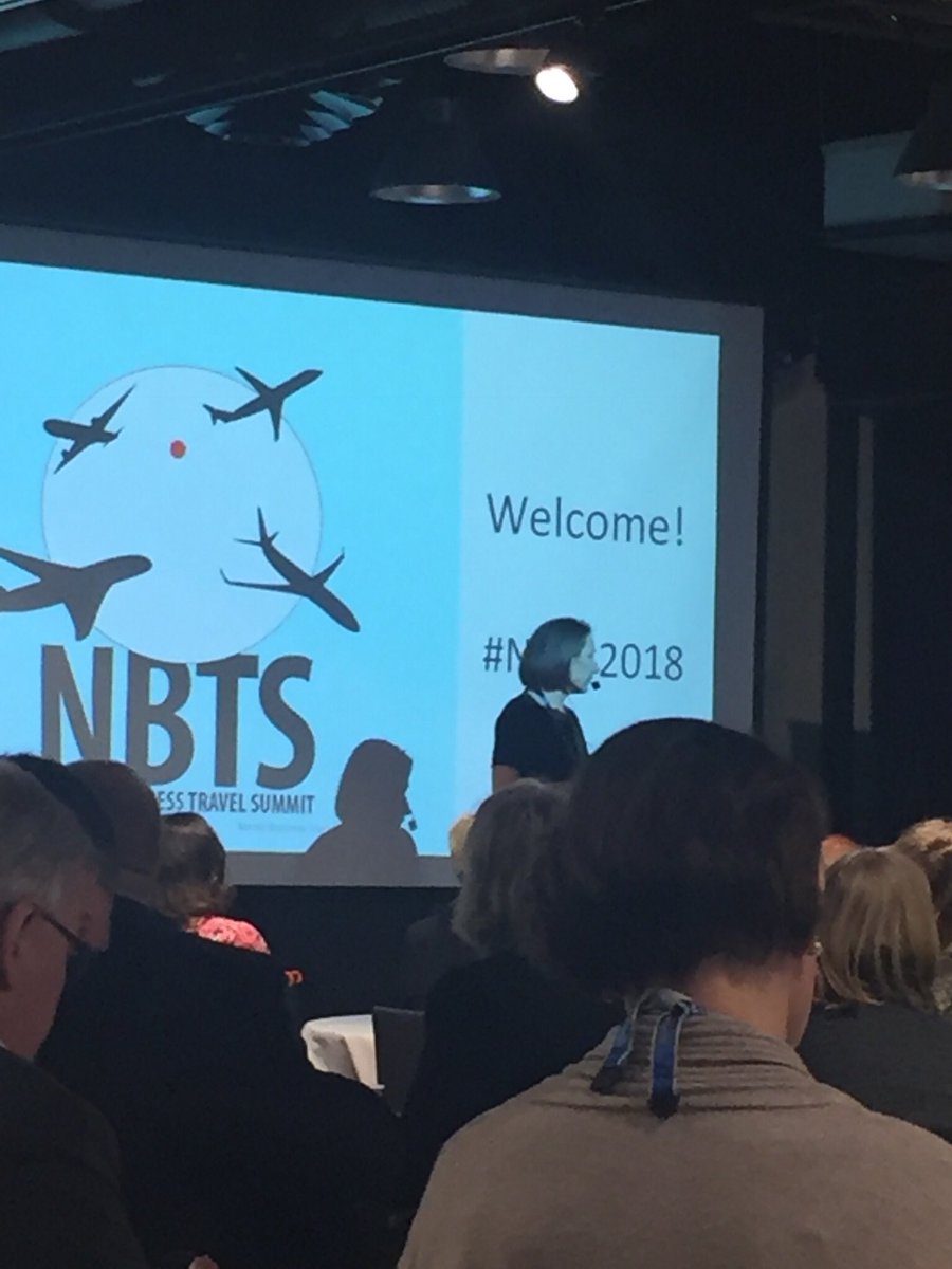NATMBuzz's tweet photo. Kickoff #NBTS2018 by @SariViljamaa in Helsinki 🇫🇮 in a jampacked 👏🏻 meetingroom with #businesstravel industry professionals #sbta #dbta #fbta #nbta #gbtaeurope https://t.co/O7FSG1LCcc
