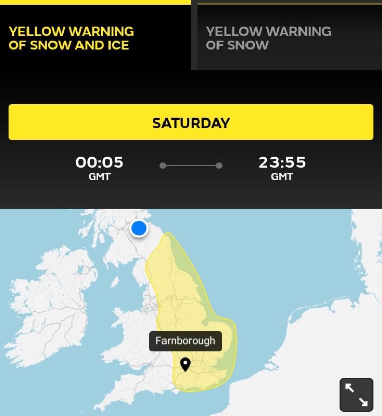 Rushmoor02's tweet image. Latest #WeatherWarning  #SnowWarning @AlexisGreenTV