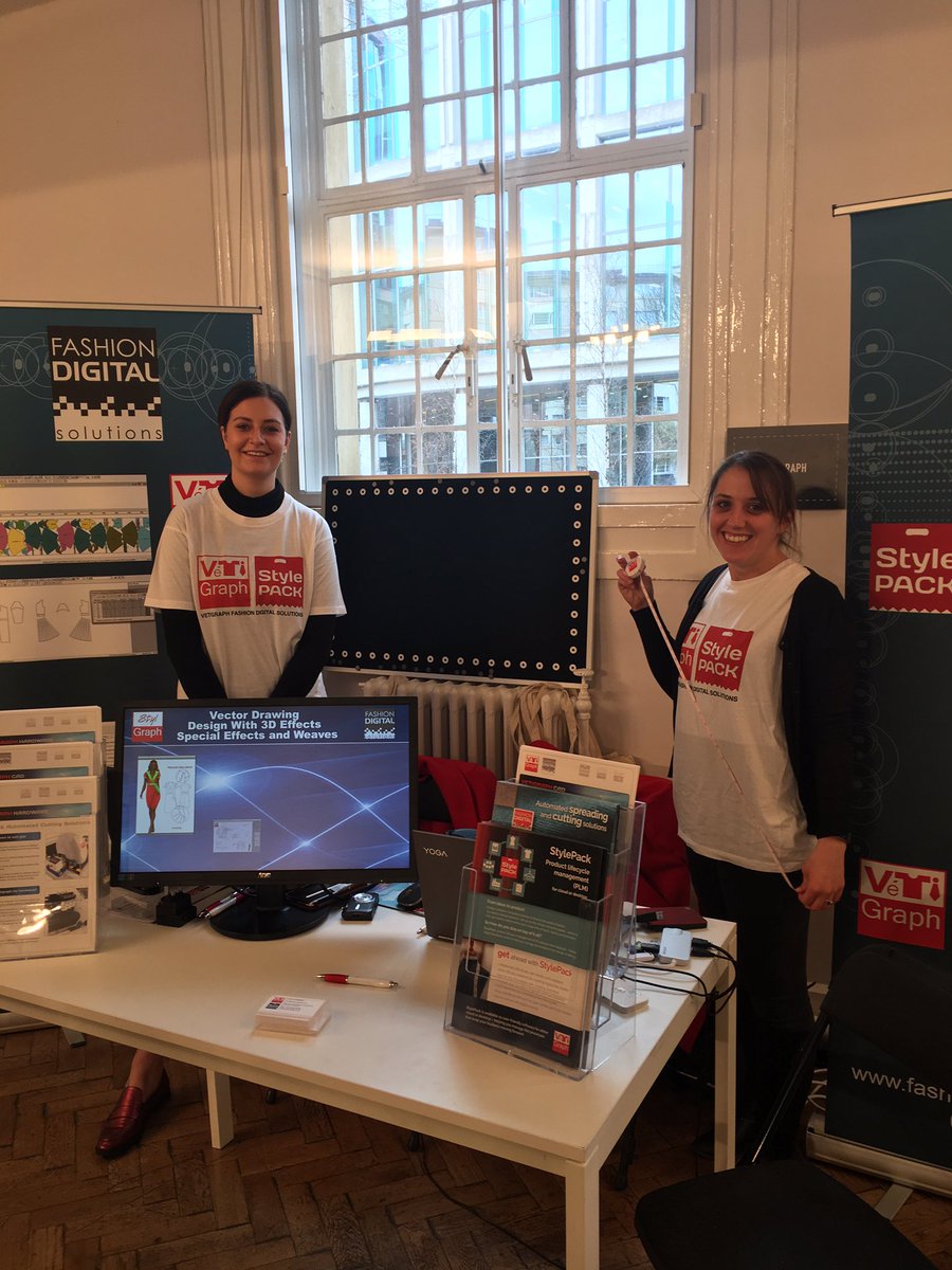 Find your CAD/CAM solutions with <a href="/Fashion2Digital/">Stylepack/Vetigraph</a> at stand C6! Fashion Digital Solutions at your fingertips! #CFETradeshow #production #london