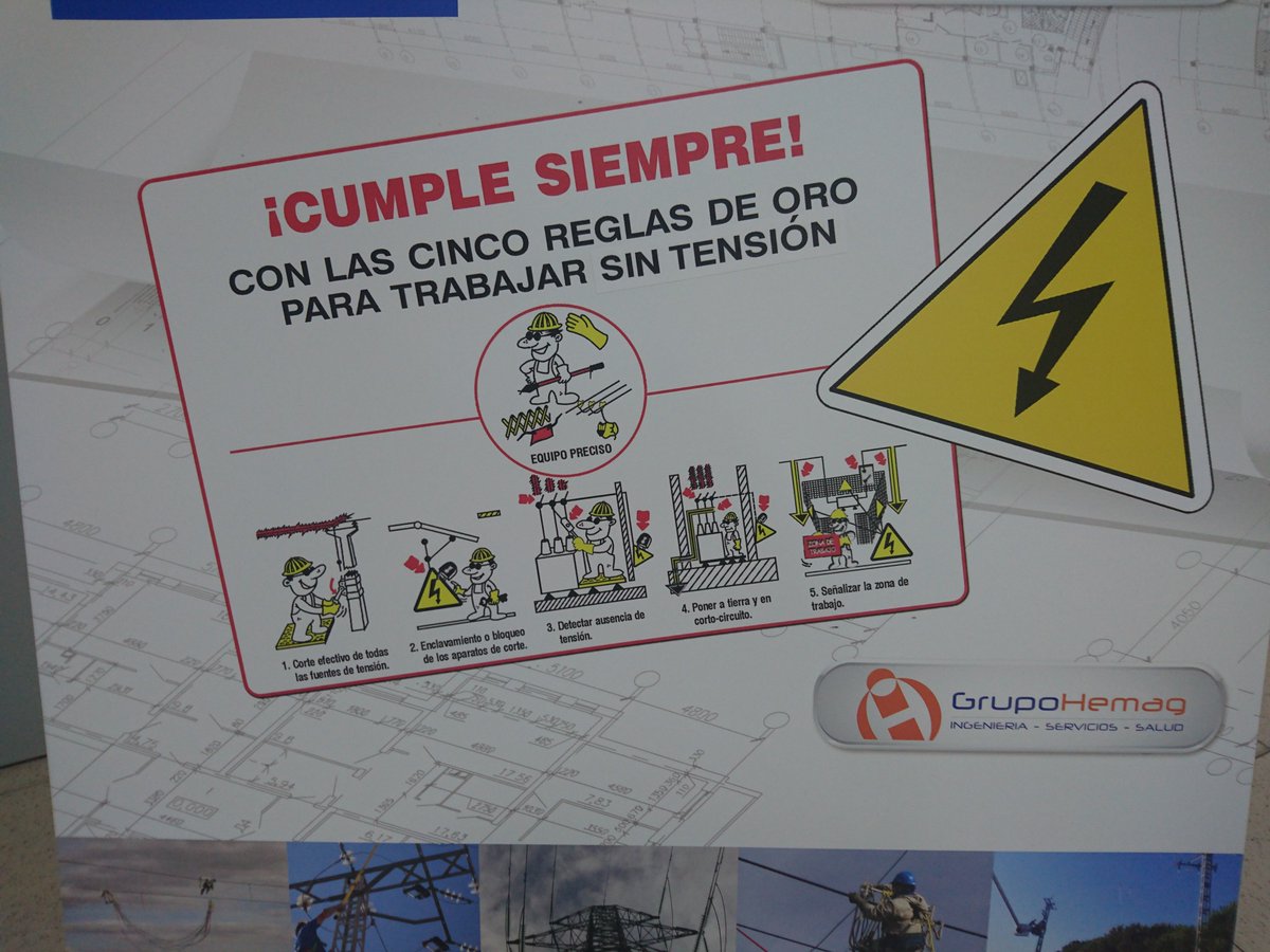 iestomvalmadrid's tweet image. Comienzan las JORNADAS DE RIESGO ELÉCTRICO. Organiza Dpto. de Electricidad. Colabora HEMAG. Hoy y mañana en nuestro centro. #fp #formacióncomplementaria