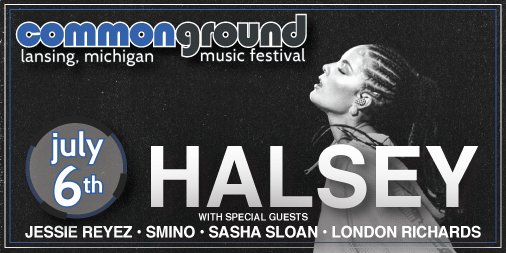 CGMusicFest's tweet image. JUST ANNOUNCED: @halsey @Jessiereyez @smino @sadgirlsloan @LondonRichards are coming to #CGMF on July 6th. Tickets on sale tomorrow 3/16 at 10 AM ET.
