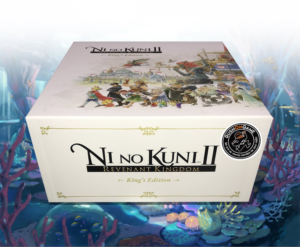 RushOnGame's tweet photo. Un coffret de rêve ❤ .On vous fait gagner 1 coffret #NiNoKuni2 Édition du Roi sur #PS4. 🎁Pour participer #RT et #Follow @RushOnGame🎁
TAS le 30/03 #gift #concours 💪 !
Augmente tes chances de gagner en participant aussi sur facebook : https://t.co/k788v8Hcip https://t.co/nd8MmzGYgJ