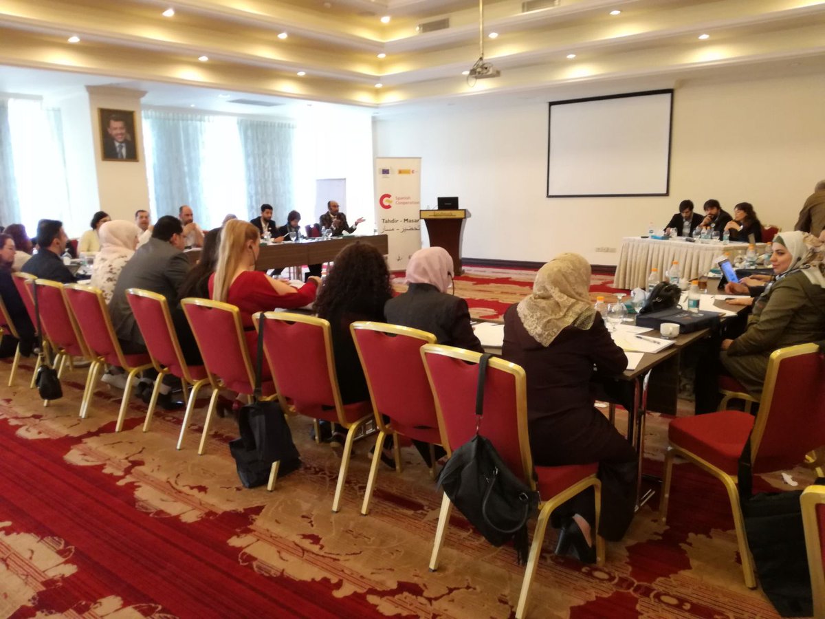 VOrtCam's tweet photo. Iniciativas de la Sociedad Civil de #Siria para trabajar por una #Paz justa, desde la comunidad y con implicación inclusiva de toda la ciudadanía Programa #TAHDIR Masar con apoyo del CITPax @uniofjordan @EUinJordan @EUinSyria @EmbEspJordania @CooperacionESP #Syria #EU4HumanRights https://t.co/bUOagFm6Zb