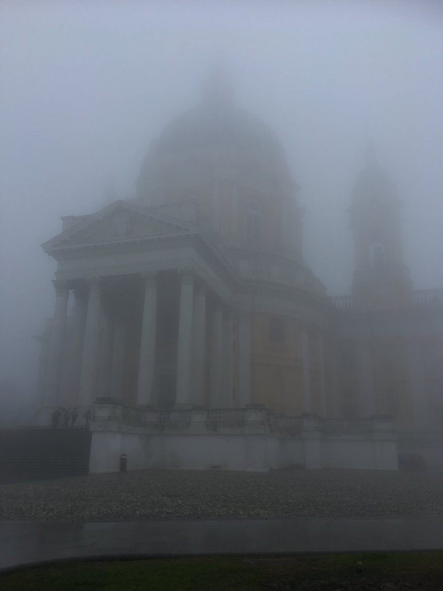 #Nebbia @BasilicaSuperga #lamiatorino