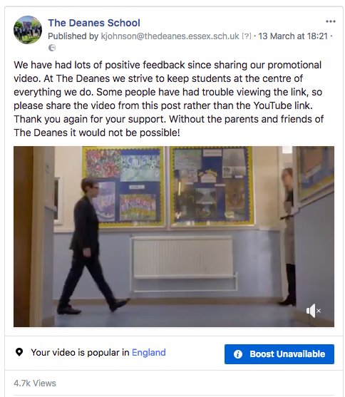 DeanesSchool's tweet photo. #Hey Jack is popular in England on Facebook! Amazing 4.7k hits in 2 days!

Have you seen #HeyJack?

https://t.co/k8ON80uD4F via @YouTube https://t.co/qODIC4xJ0b